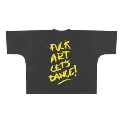 Beesmoove Abstract Art Oversize Boxy Tee - Beesmoove 