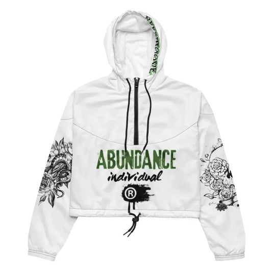 Beesmoove abundance individual Women’s cropped windbreaker - Beesmoove 
