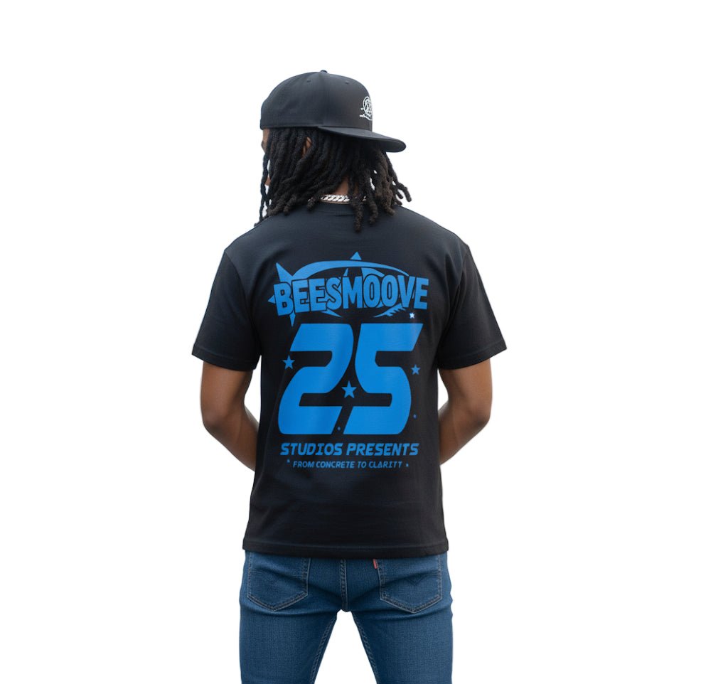 BEESMOOVE Afterlife Blue Drip T-Shirt - Beesmoove