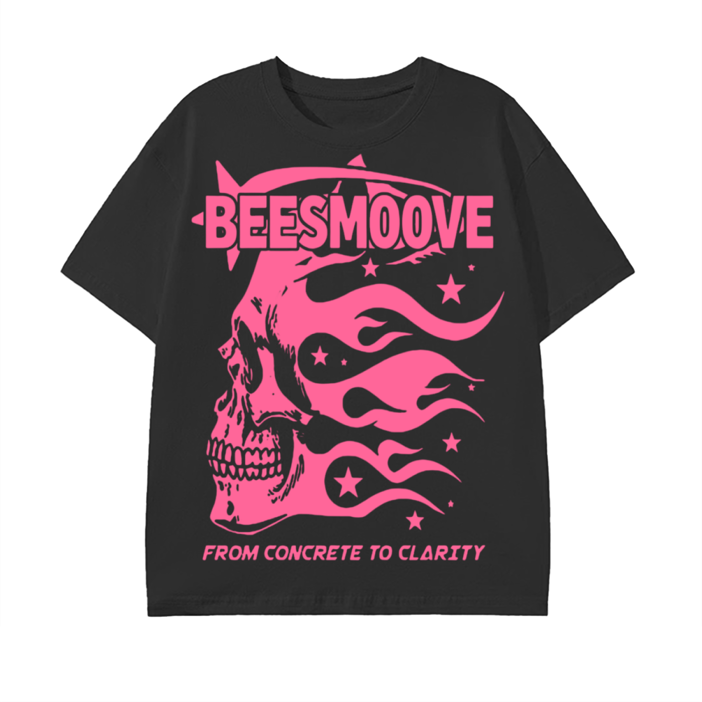 BEESMOOVE Afterlife Pink Drip T-Shirt - Beesmoove