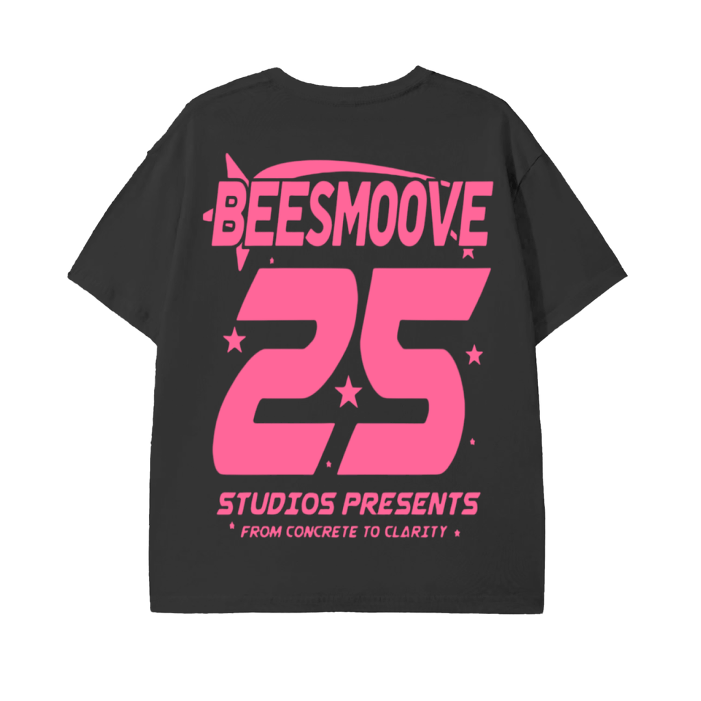 BEESMOOVE Afterlife Pink Drip T-Shirt - Beesmoove