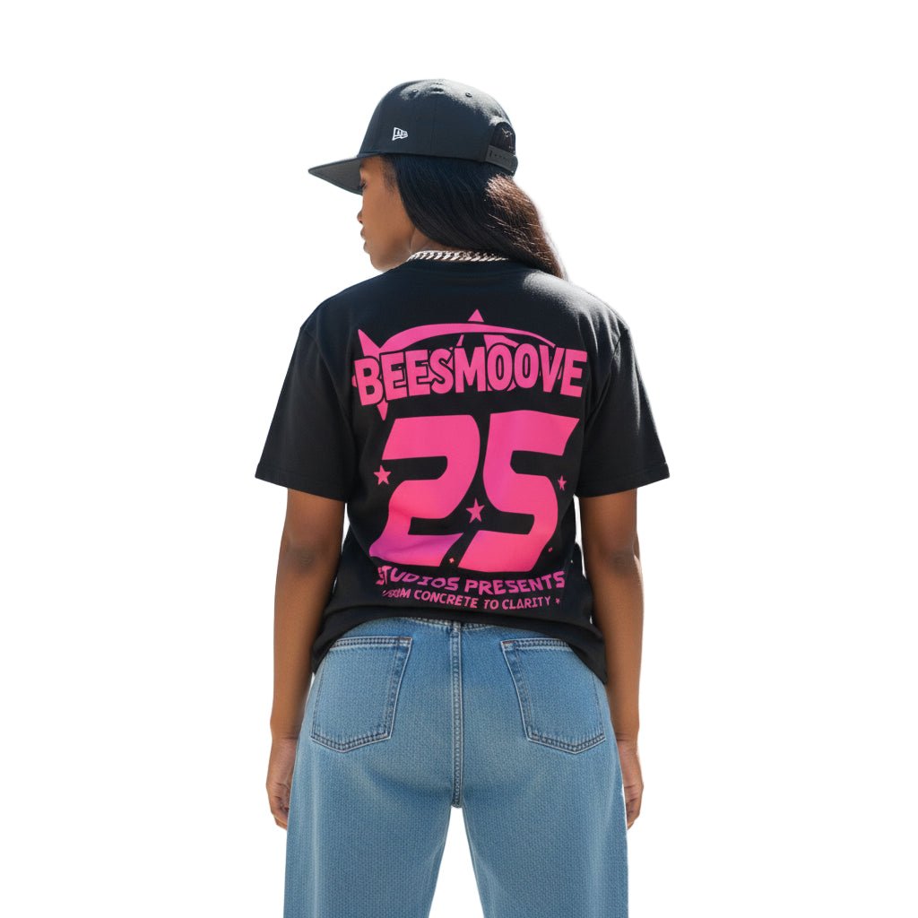 BEESMOOVE Afterlife Pink Drip T-Shirt - Beesmoove