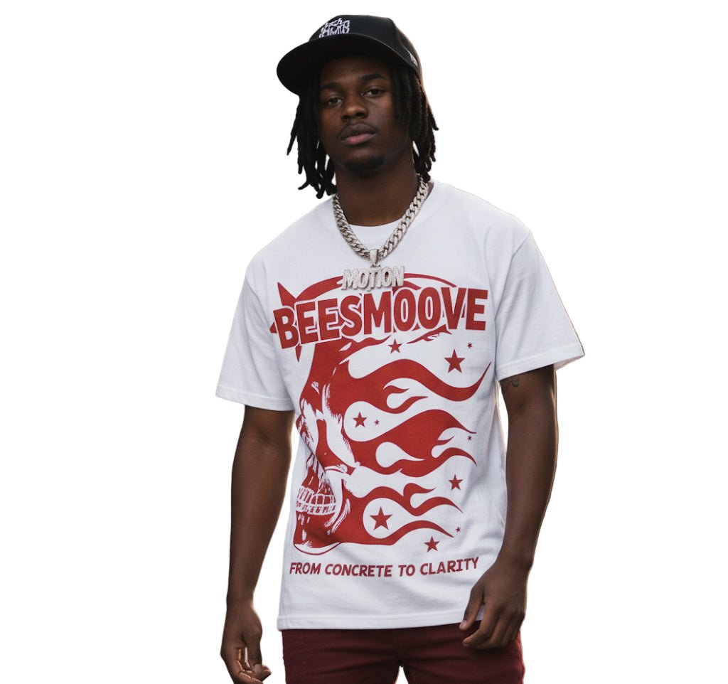 BEESMOOVE Afterlife Red Drip T-Shirt - Beesmoove