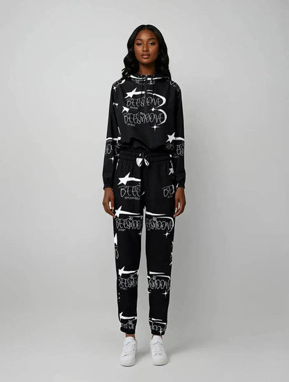 Beesmoove all star famous black woman’s track pants - Beesmoove 