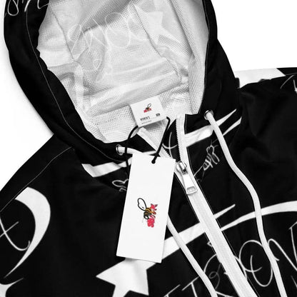 Beesmoove all star famous black Women’s cropped windbreaker - Beesmoove 
