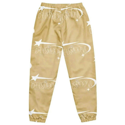 Beesmoove all star famous woman’s tan track pants - Beesmoove 