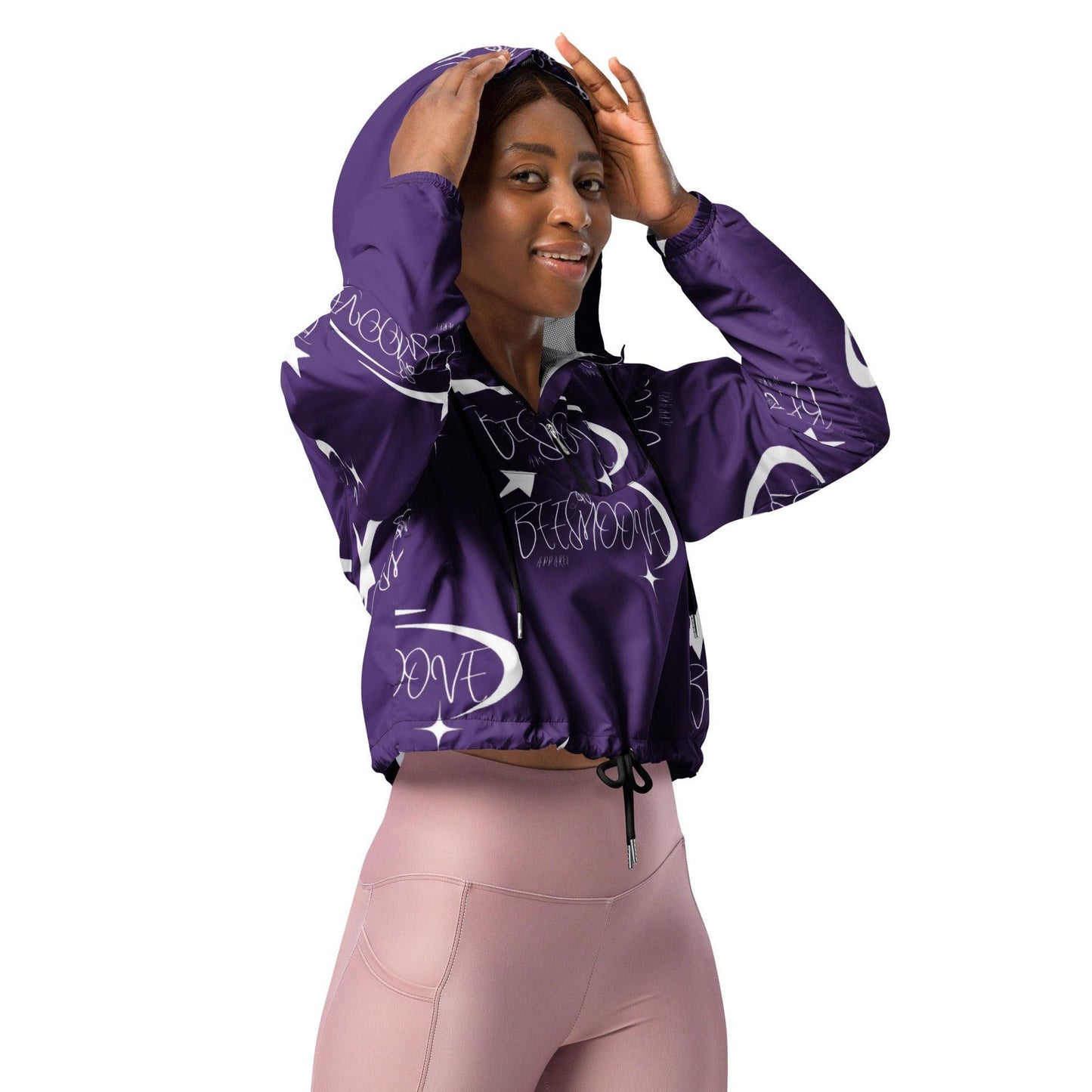 Beesmoove all star famous Women’s cropped windbreaker - Beesmoove 