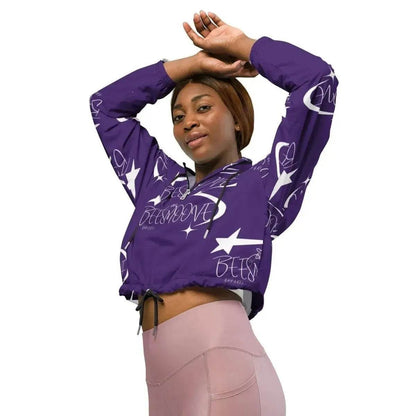 Beesmoove all star famous Women’s cropped windbreaker - Beesmoove 