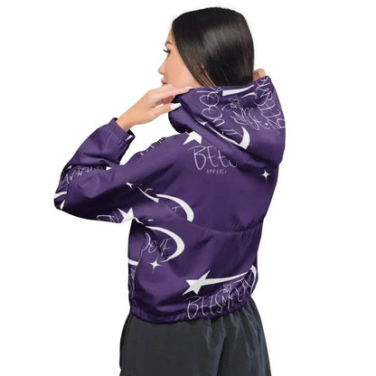 Beesmoove all star famous Women’s cropped windbreaker - Beesmoove 