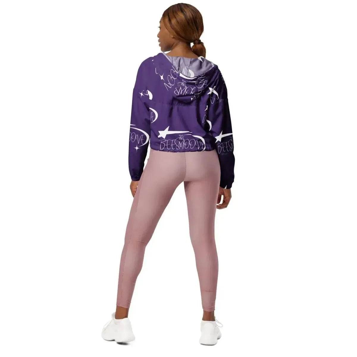 Beesmoove all star famous Women’s cropped windbreaker - Beesmoove 
