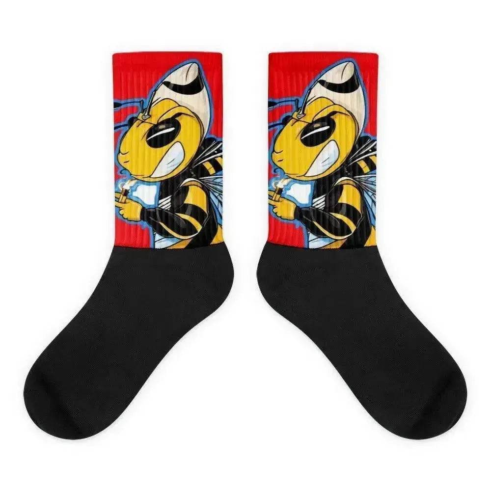 Beesmoove always flick’n red Socks - Beesmoove 