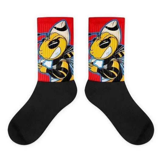 Beesmoove always flick’n red Socks - Beesmoove 