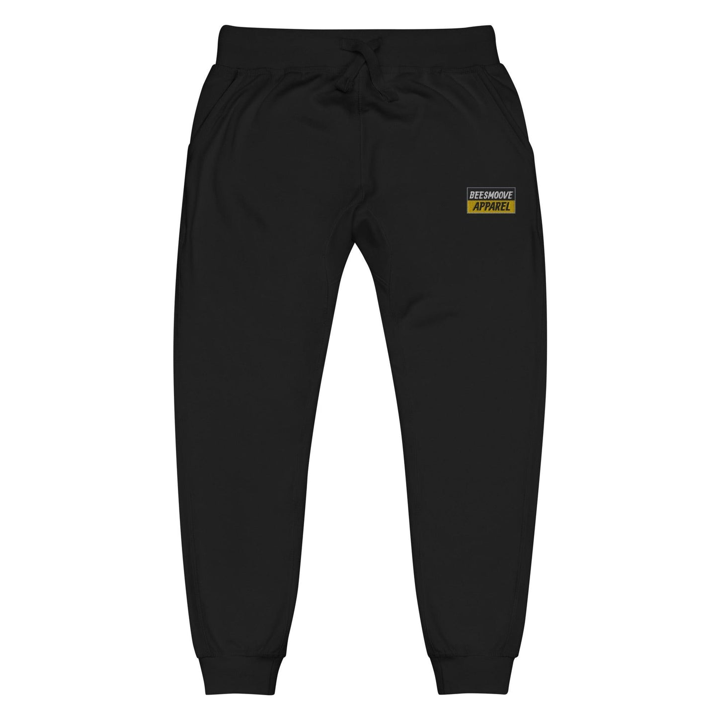 Beesmoove apparel black&gold mark Unisex fleece sweatpants - Beesmoove 