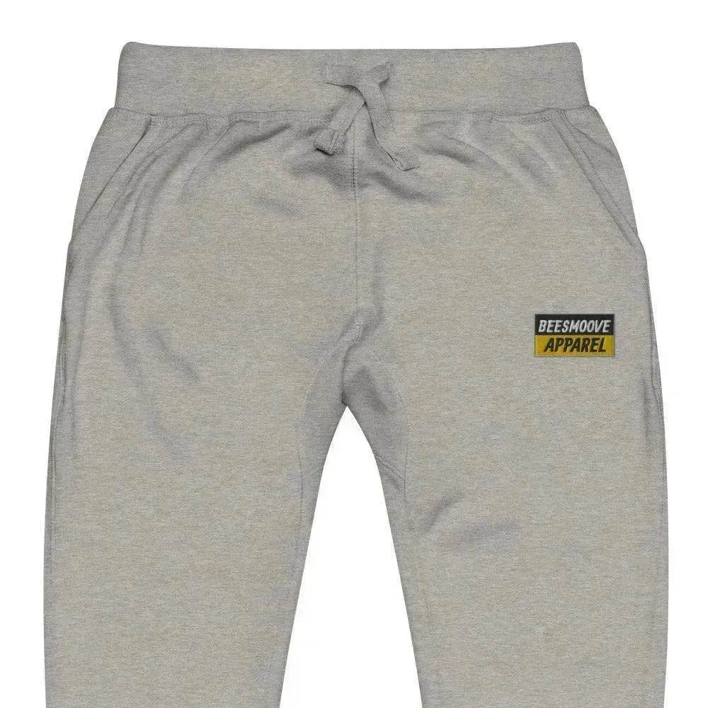 Beesmoove apparel black&gold mark Unisex fleece sweatpants - Beesmoove 