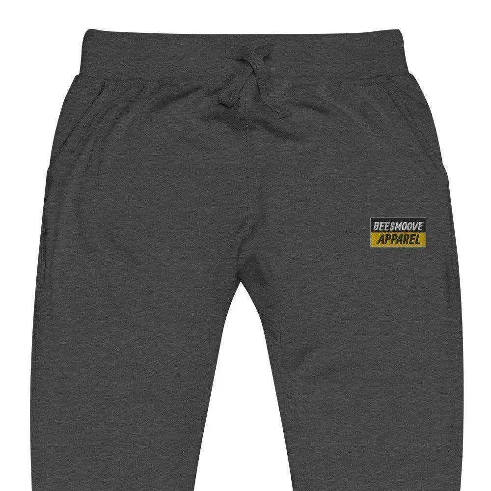 Beesmoove apparel black&gold mark Unisex fleece sweatpants - Beesmoove 