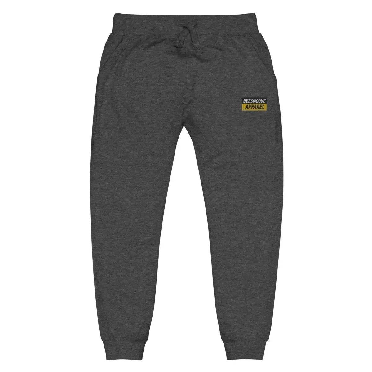 Beesmoove apparel black&gold mark Unisex fleece sweatpants - Beesmoove 