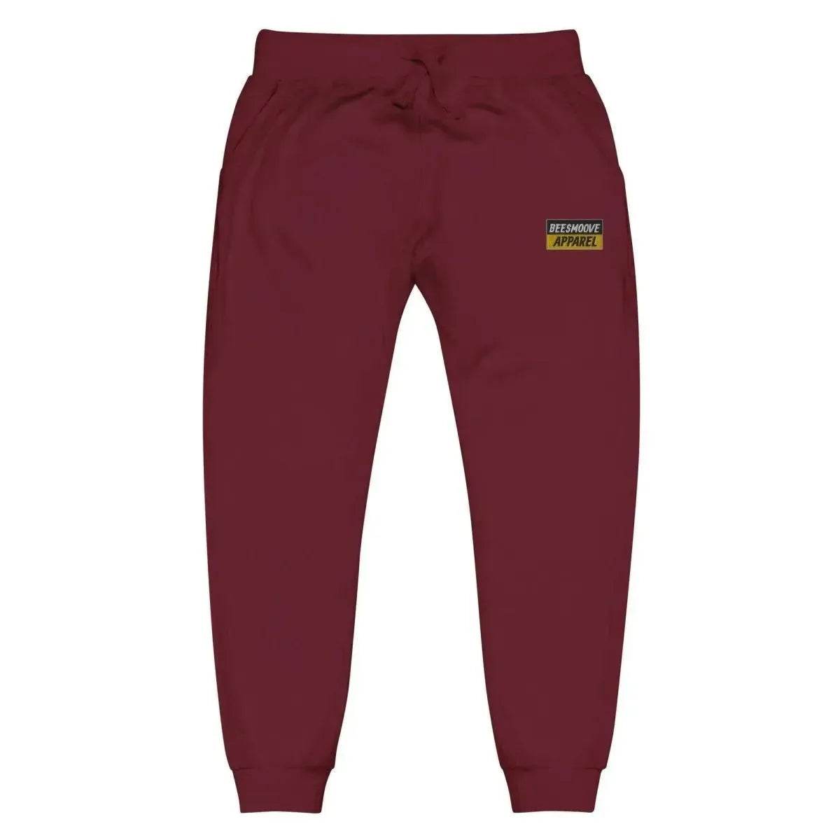 Beesmoove apparel black&gold mark Unisex fleece sweatpants - Beesmoove 