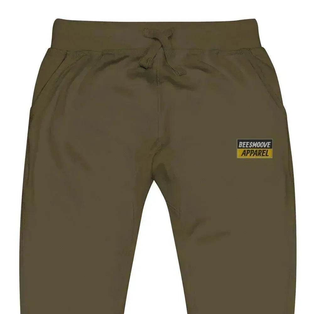 Beesmoove apparel black&gold mark Unisex fleece sweatpants - Beesmoove 