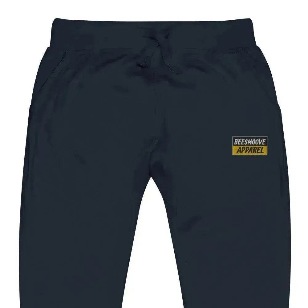 Beesmoove apparel black&gold mark Unisex fleece sweatpants - Beesmoove 