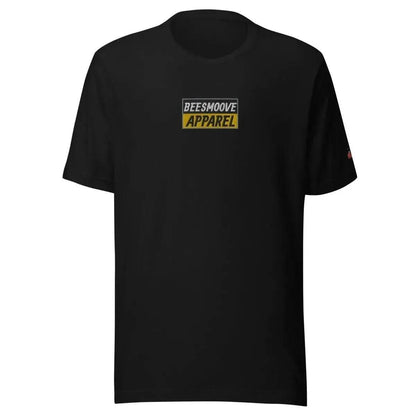 Beesmoove apparel black&gold mark Unisex t-shirt - Beesmoove 