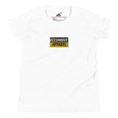 Beesmoove apparel black&gold mark Youth Short Sleeve T-Shirt - Beesmoove 