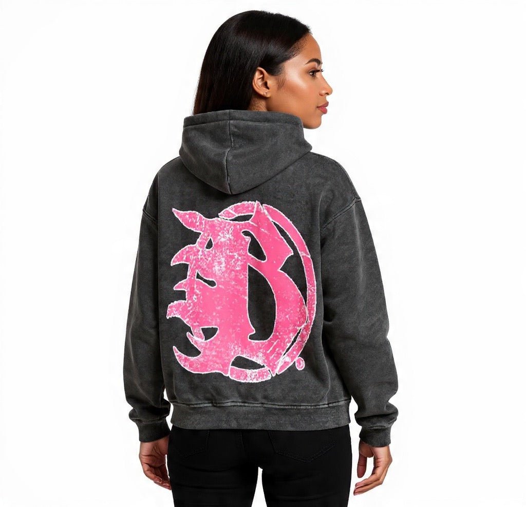 BEESMOOVE B - Squadron: Pink Ops Elite Edition Boxy Fleece Hoodie - Beesmoove