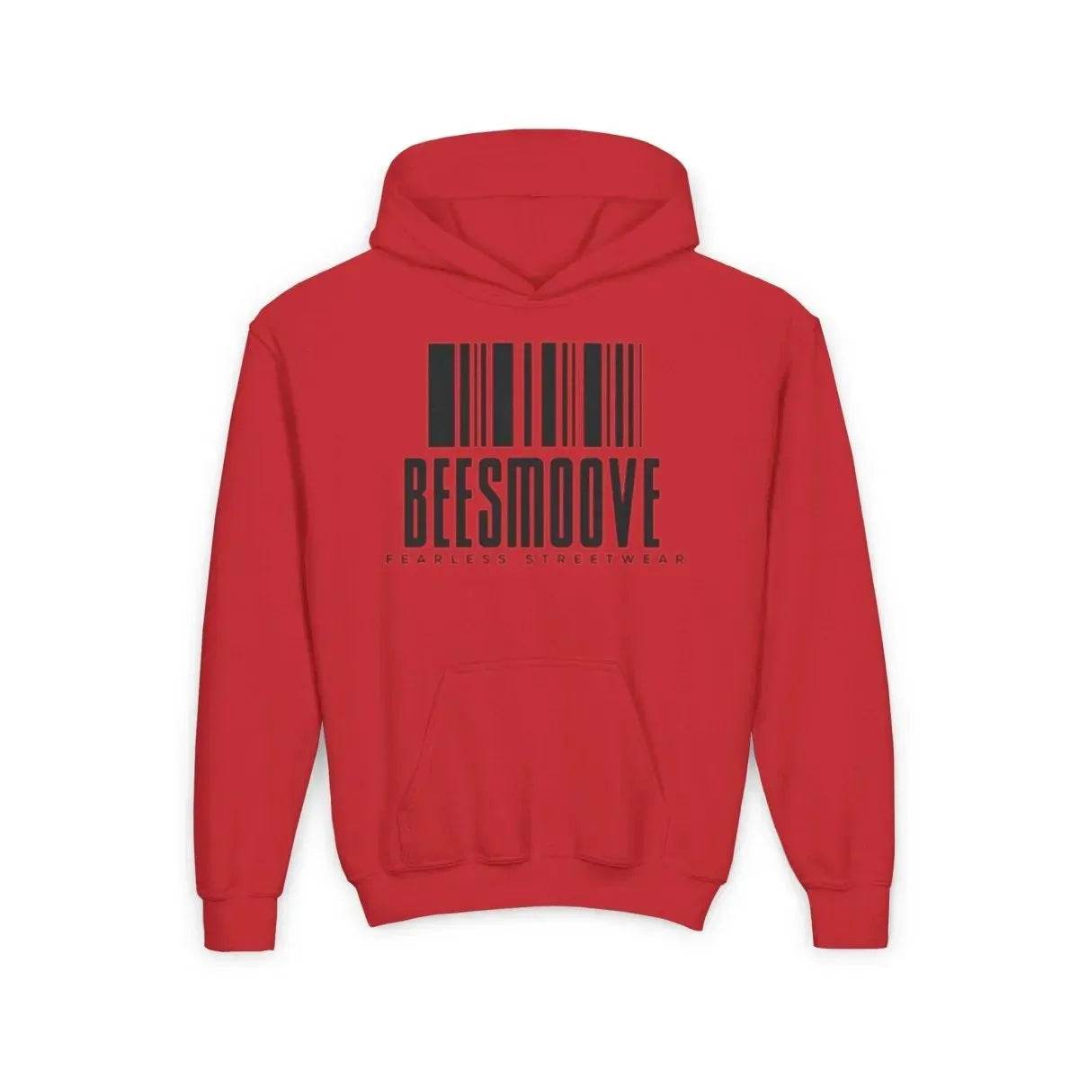Beesmoove Barcode Youth Hooded Sweatshirt - Beesmoove 