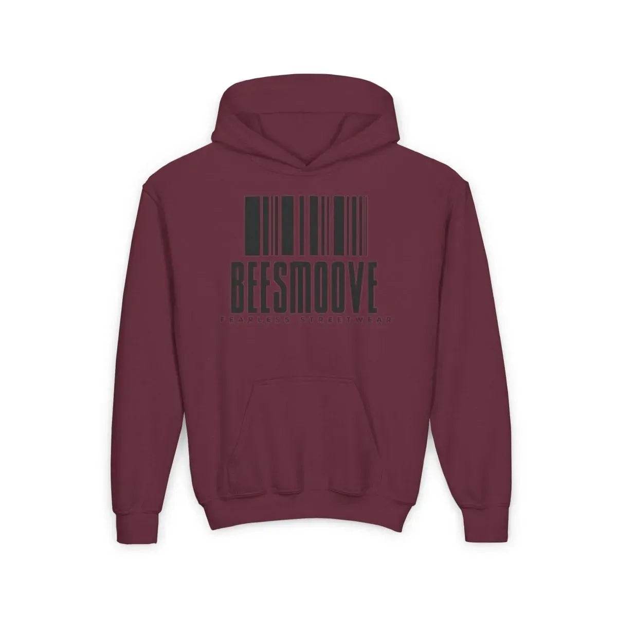 Beesmoove Barcode Youth Hooded Sweatshirt - Beesmoove 