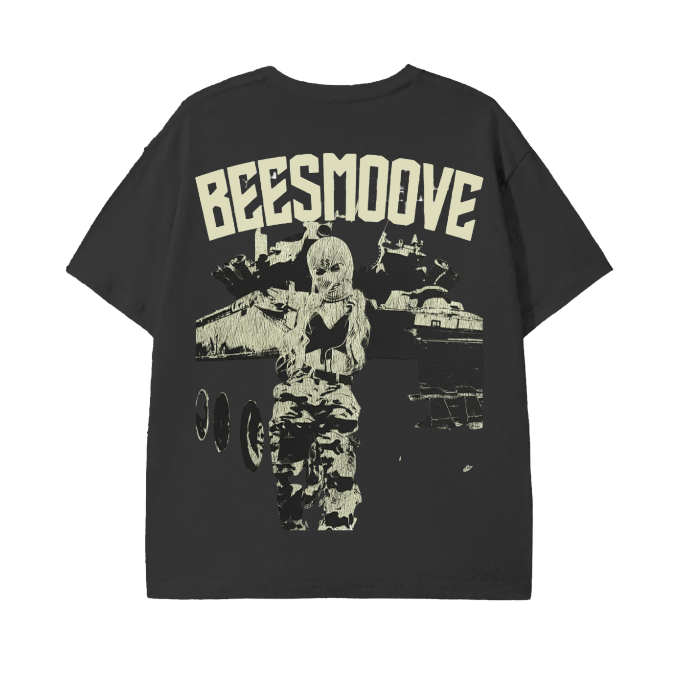 BEESMOOVE Battle Zone Monarch T-Shirt - Beesmoove