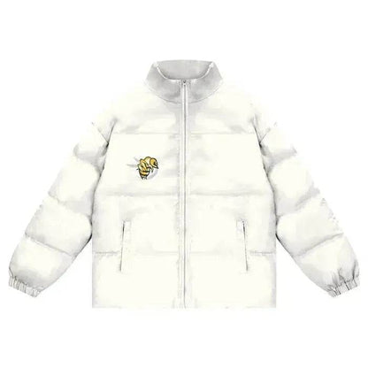 Beesmoove Bee Force Unisex Zipper Puffer Coat - Beesmoove 