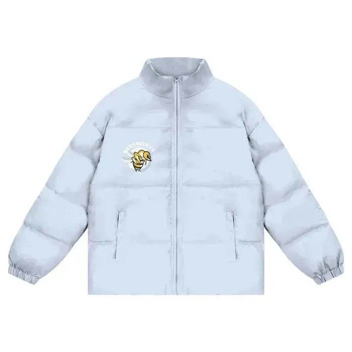 Beesmoove Bee Force Unisex Zipper Puffer Coat - Beesmoove 