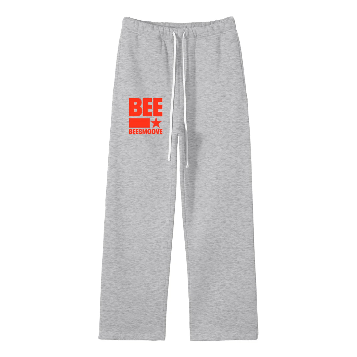 BEESMOOVE BEE STAR POWER Red Straight Leg Pants - Beesmoove