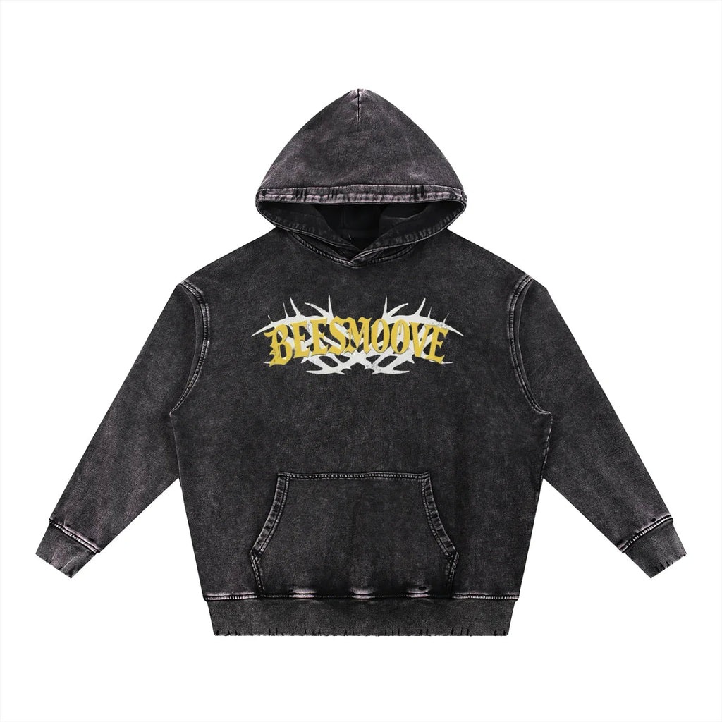 BEESMOOVE Bee - Thorn Armor Hoodie Heavyweight Hoodie - Beesmoove