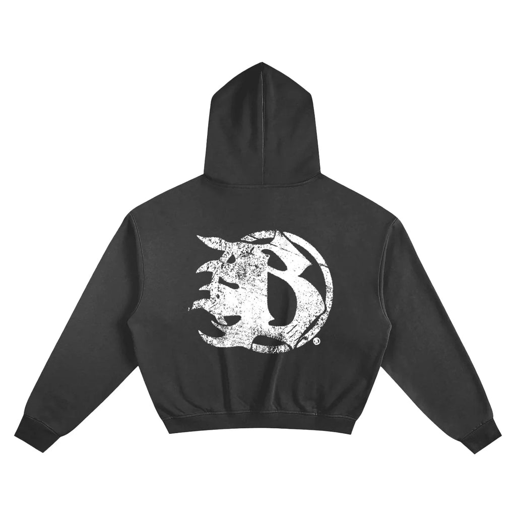 BEESMOOVE BEESMOOVE B - Squadron: Black Ops Boxy Hoodie - Beesmoove