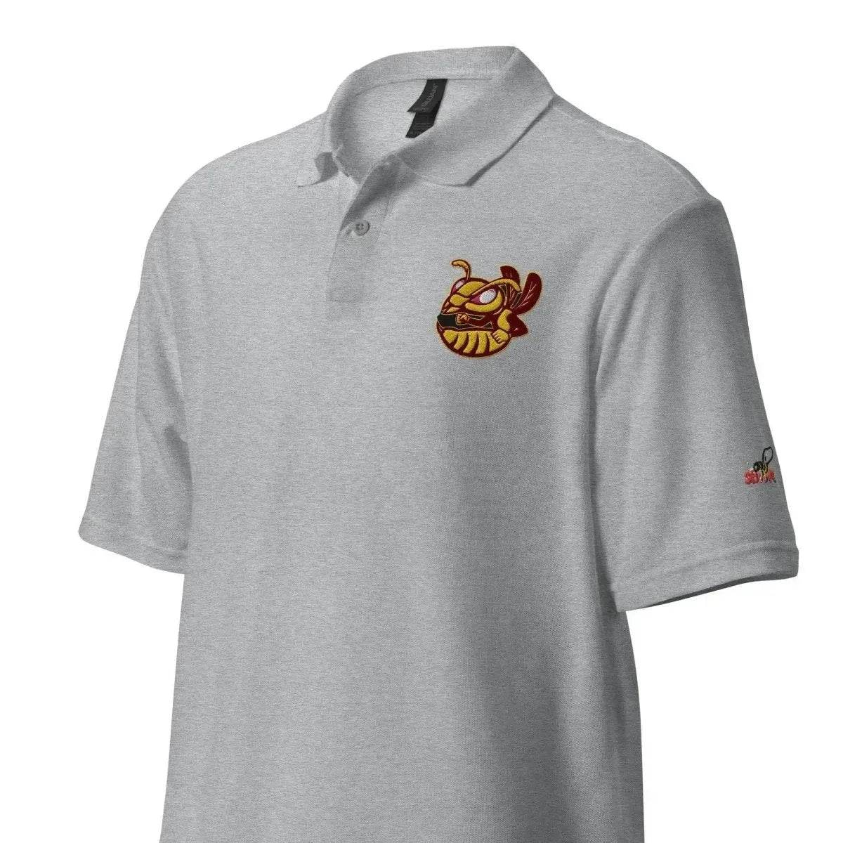 Beesmoove big bee Unisex pique polo shirt - Beesmoove 
