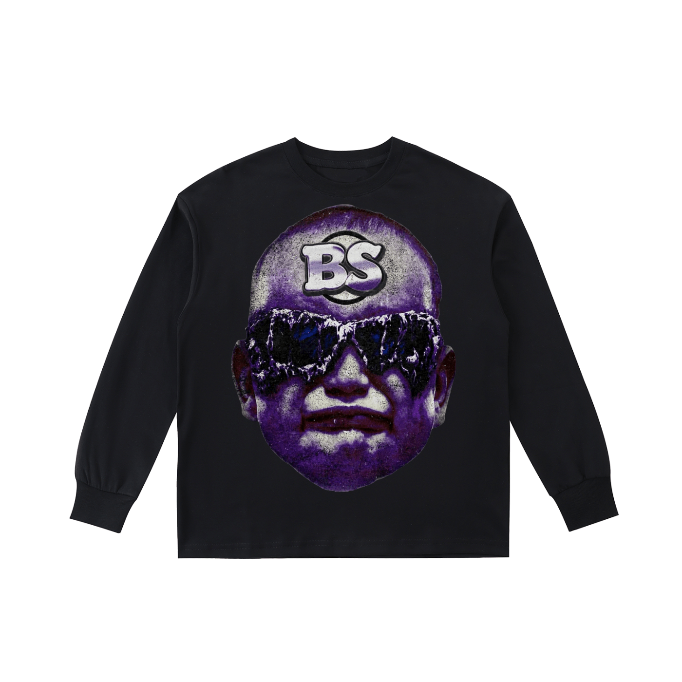 BEESMOOVE Big Head Energy Kids' Long - Sleeve Tee - Beesmoove