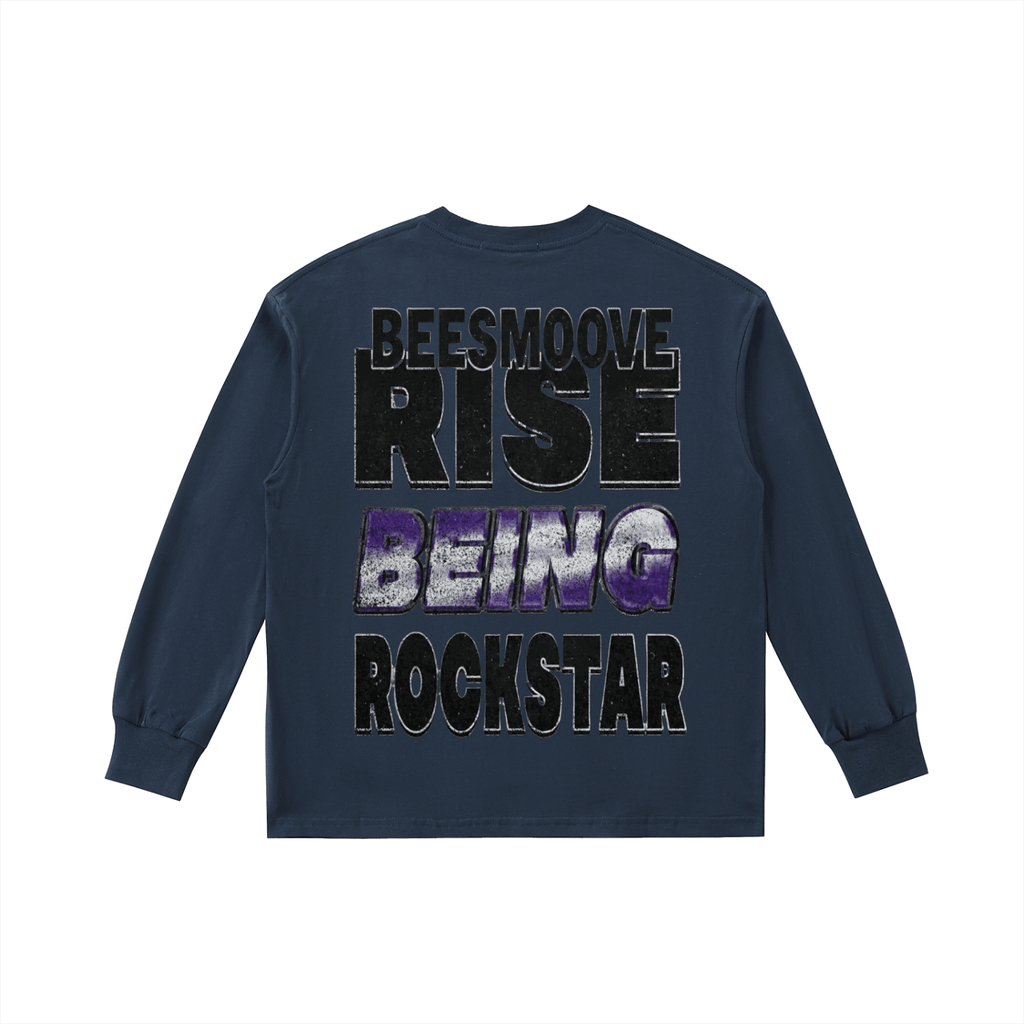 BEESMOOVE Big Head Energy Kids' Long - Sleeve Tee - Beesmoove