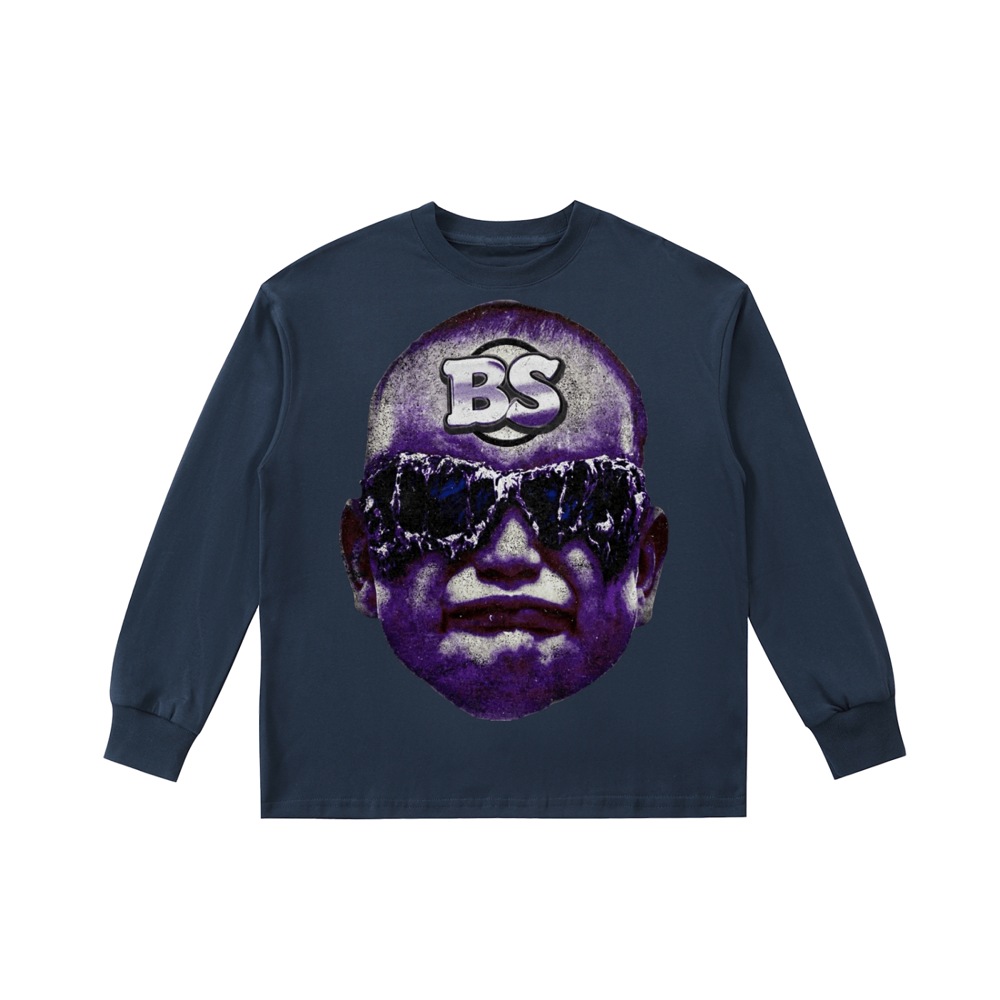 BEESMOOVE Big Head Energy Kids' Long - Sleeve Tee - Beesmoove