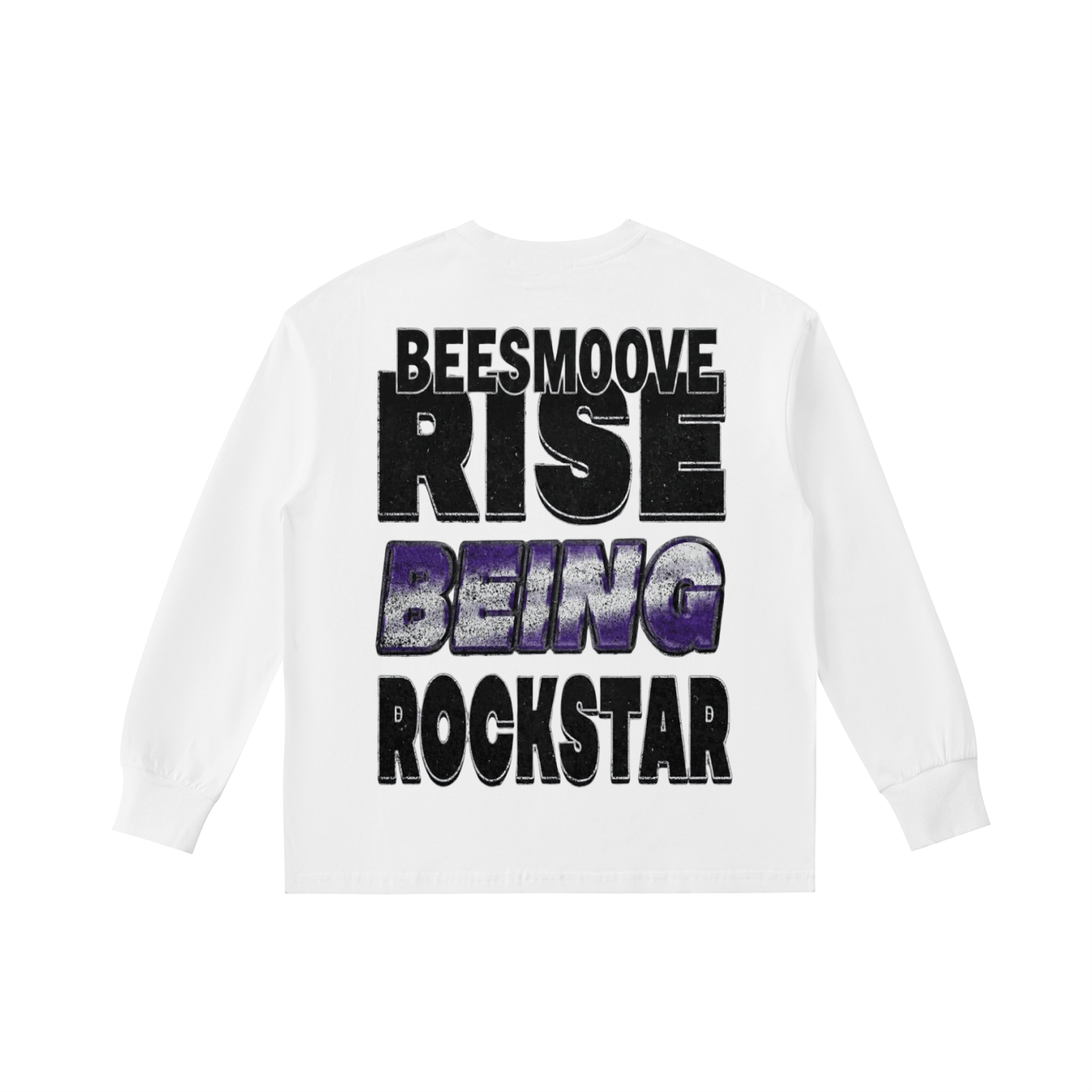 BEESMOOVE Big Head Energy Kids' Long - Sleeve Tee - Beesmoove