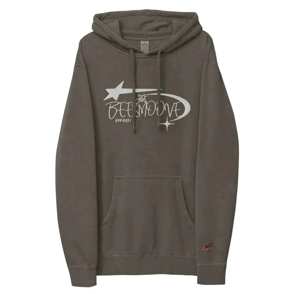 Beesmoove big star famous Unisex pigment-dyed hoodie - Beesmoove 
