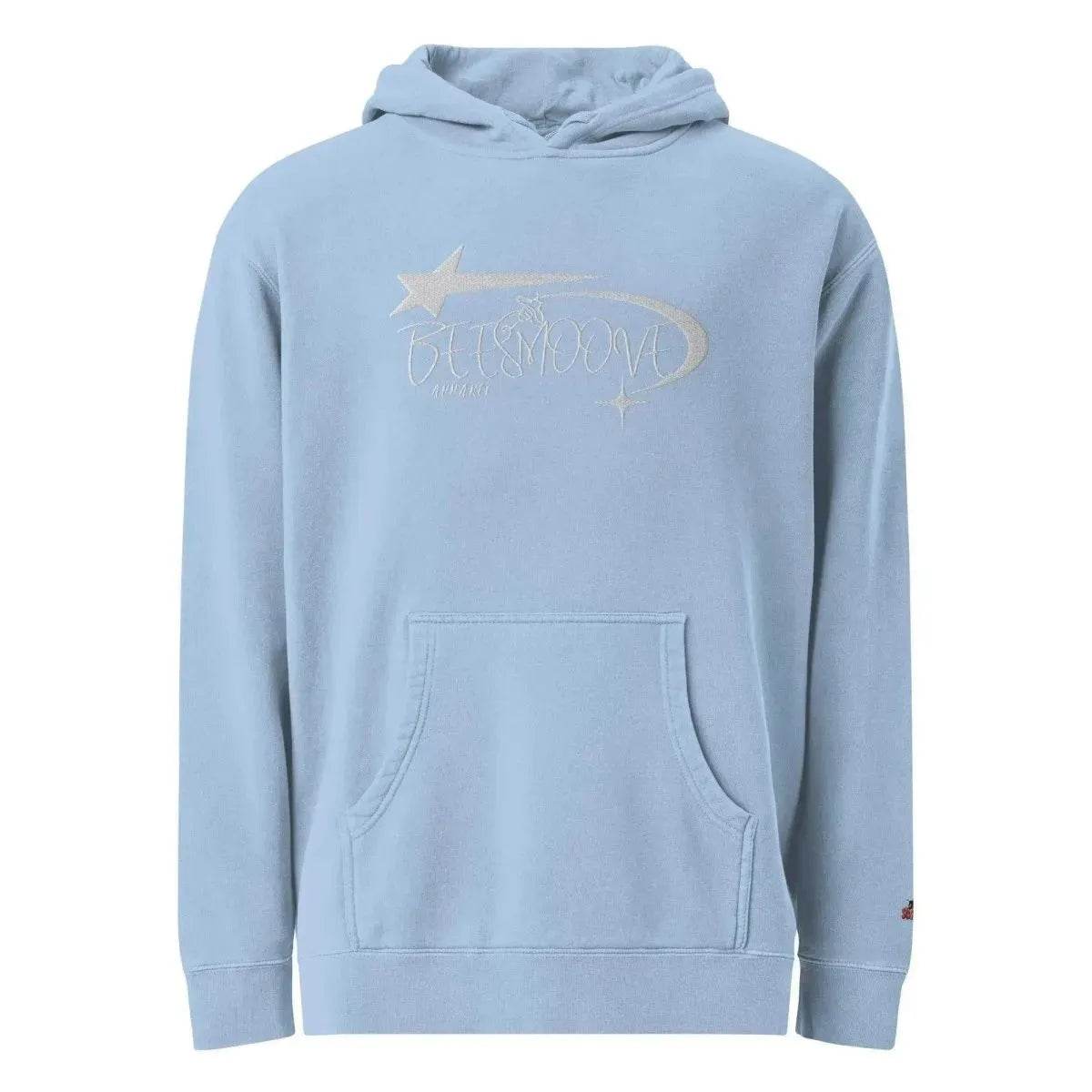 Beesmoove big star famous Unisex pigment-dyed hoodie - Beesmoove 