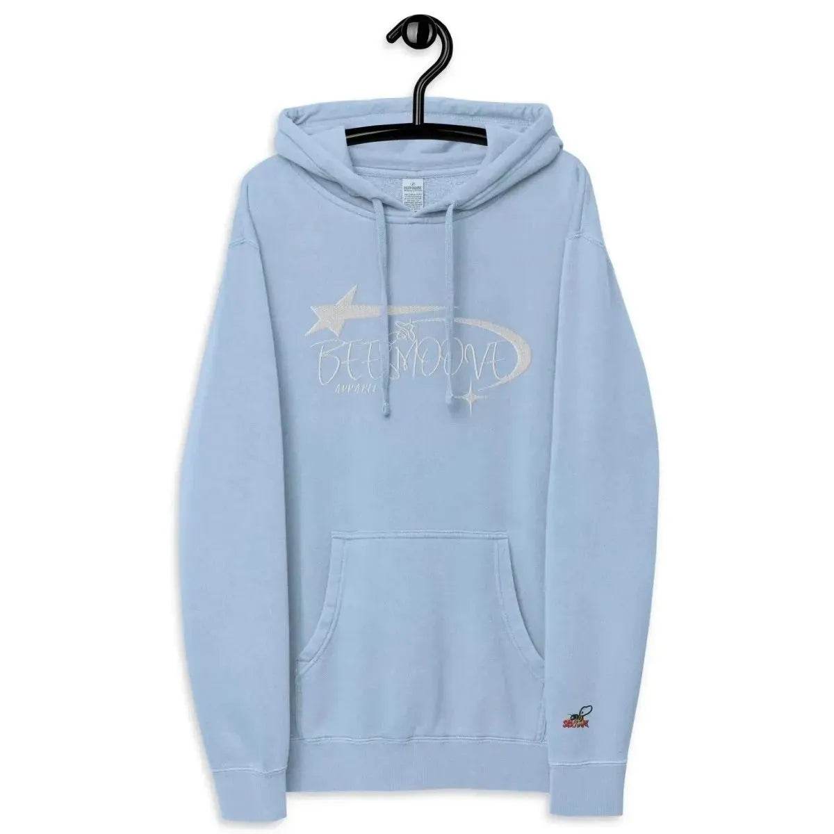 Beesmoove big star famous Unisex pigment-dyed hoodie - Beesmoove 