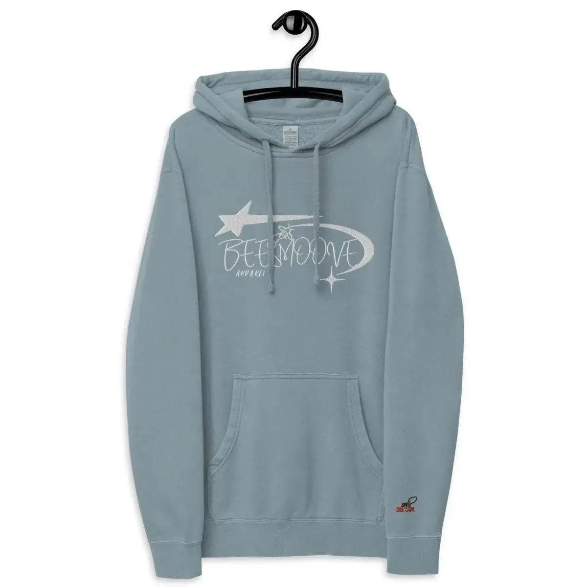 Beesmoove big star famous Unisex pigment-dyed hoodie - Beesmoove 