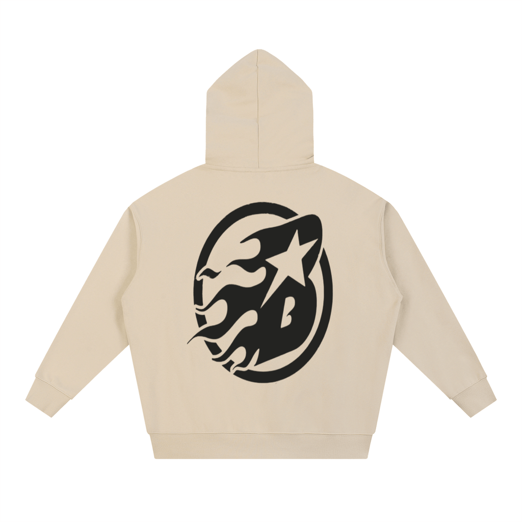 BEESMOOVE Black Hotwire Heavyweight Hoodie - Beesmoove