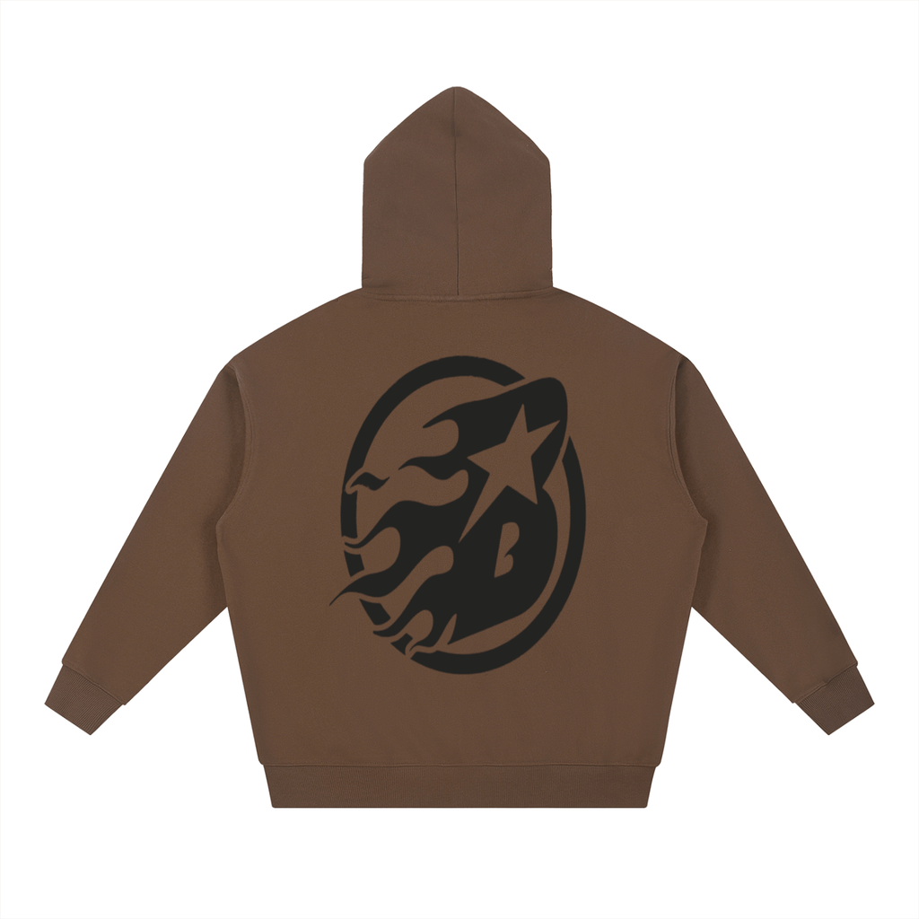 BEESMOOVE Black Hotwire Heavyweight Hoodie - Beesmoove