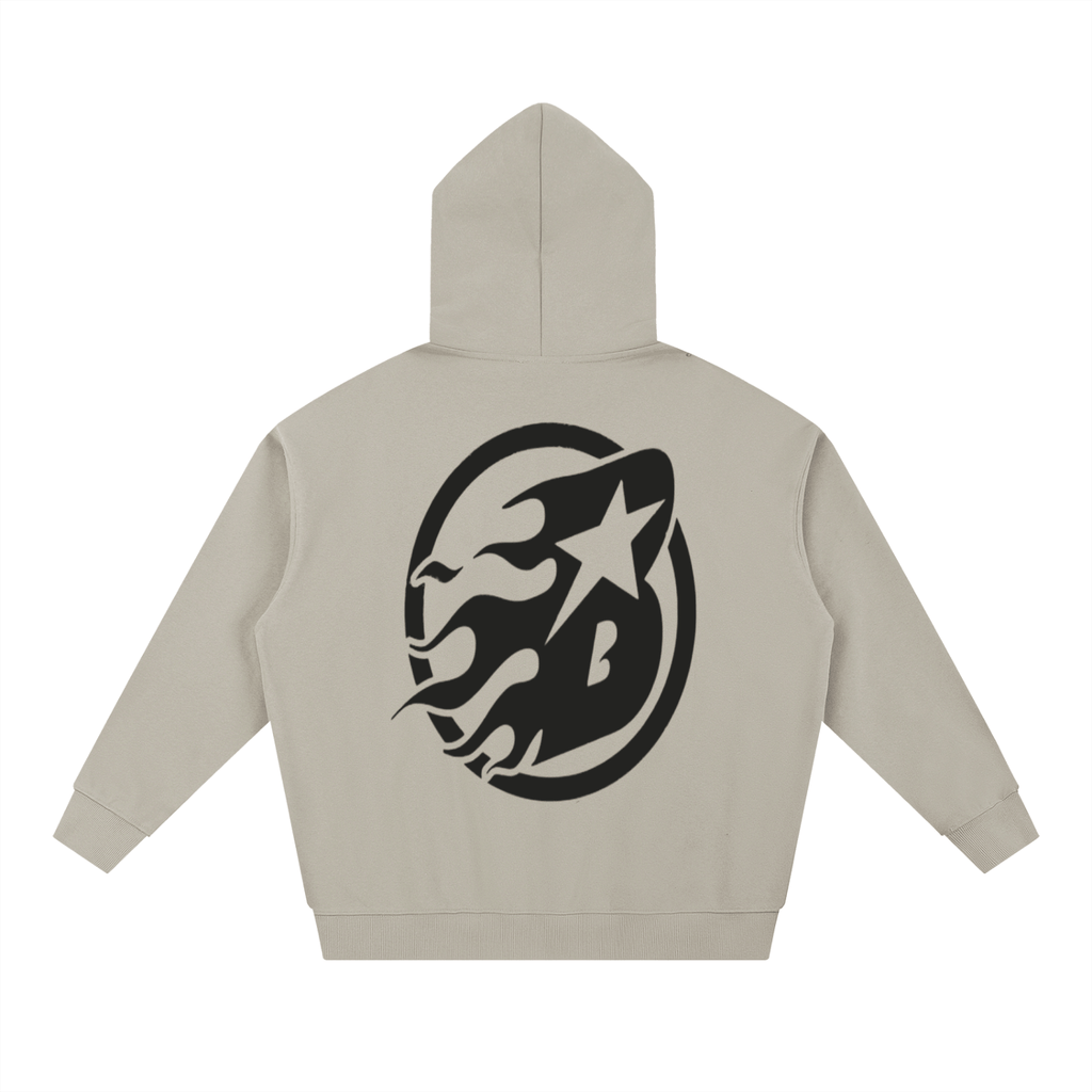 BEESMOOVE Black Hotwire Heavyweight Hoodie - Beesmoove