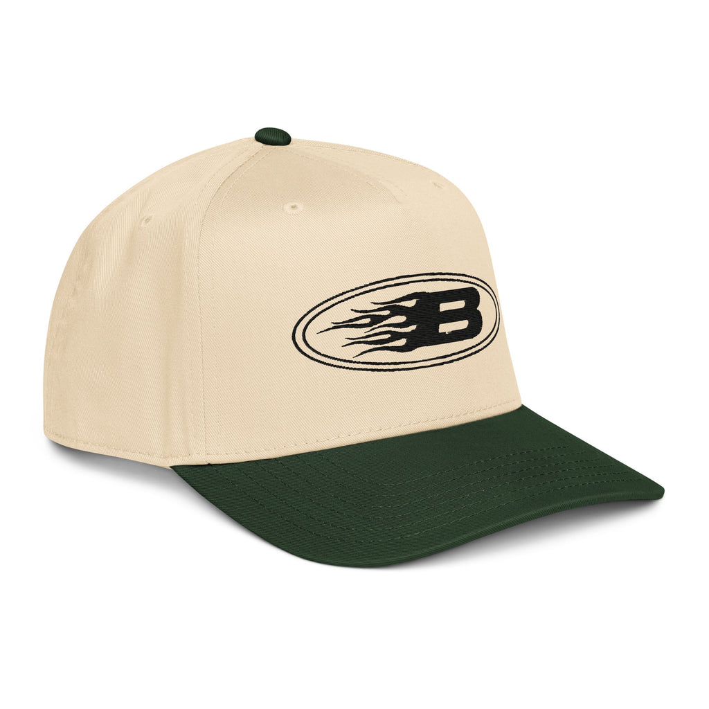 BEESMOOVE Black Motion Crown cap - Beesmoove