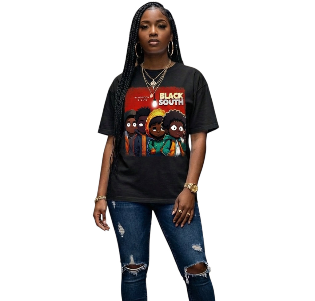 BEESMOOVE Black South: Waiting on Truth T-Shirt - Beesmoove