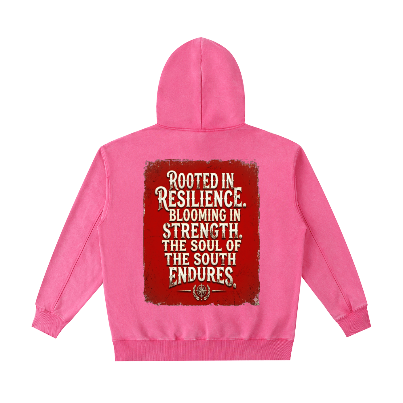 BEESMOOVE Black South: Waiting on Truth Washed Heavyweight Hoodie - Beesmoove