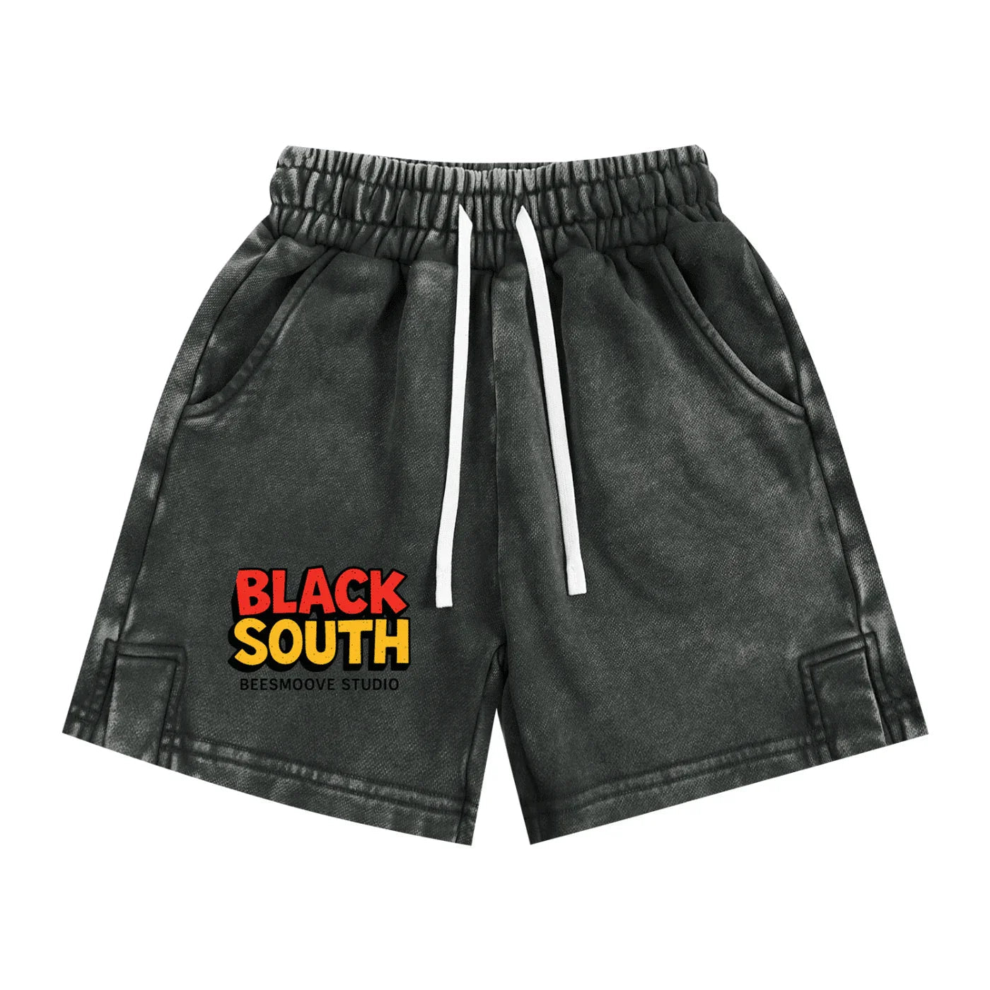 BEESMOOVE BlackSouth Collective Washed Kids' Shorts - Beesmoove